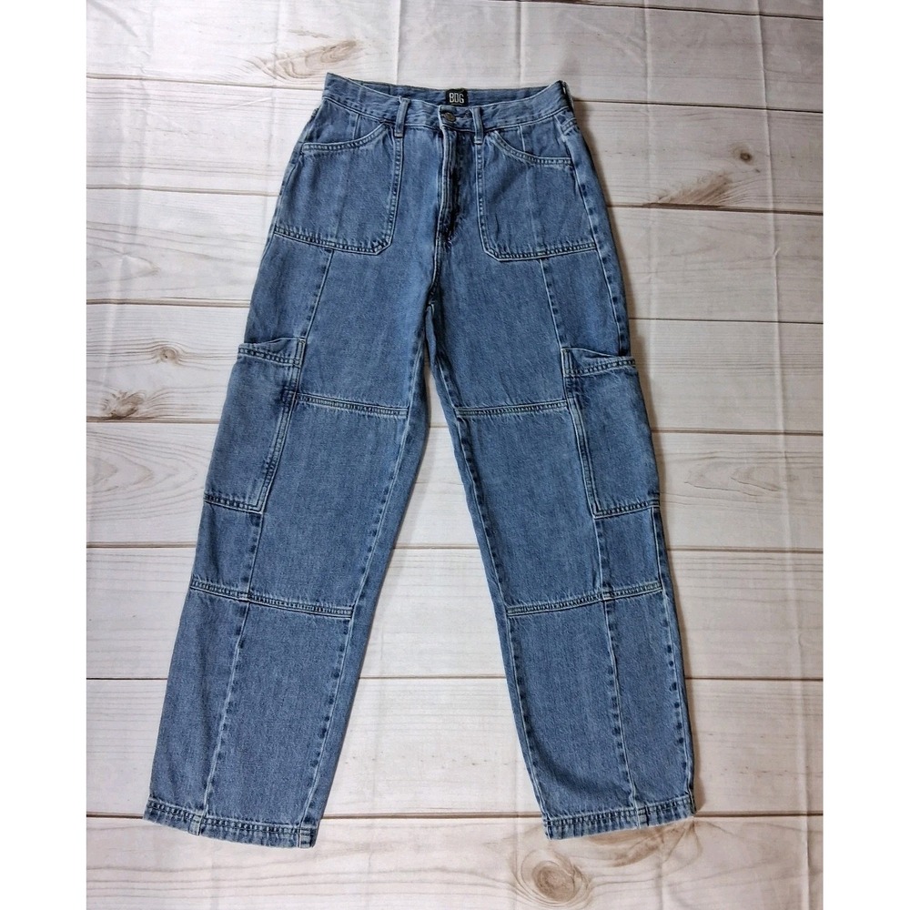BDG Urban Outfitters High Rise Baggy Jeans Women's Size 29 Medium Wash Carpenter